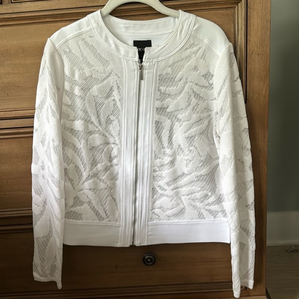 Nic+Zoe Front zipped top